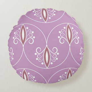 wervelende elegantie: geometrisch rond kussen