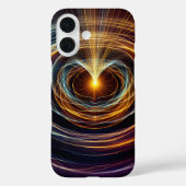 wervelende energie lichtgolven Case-Mate iPhone case (Achterkant)
