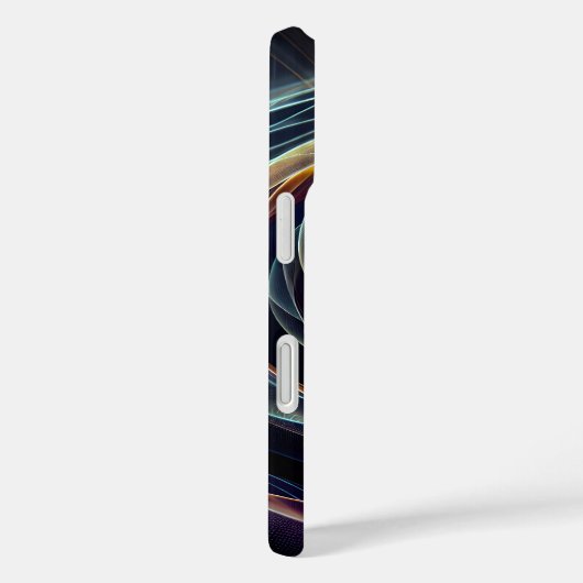 wervelende energie lichtgolven Case-Mate iPhone case (Achterkant / Rechts)