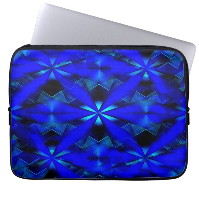 Wervelende geometrie.... laptop sleeve (Voorkant)