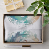 Wervelende magie rond vrouw tissuepapier (Geschenk)