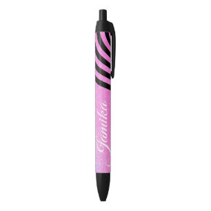 Wervelende namaak glitters ombre naam zwarte inktp inkt pen
