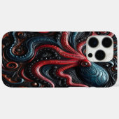Wervelende octopus: een kleurrijk gezicht Case-Mate iPhone case (Achterkant (horizontaal))