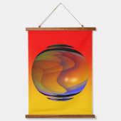 wervelende orb wandtapijt hangend wandkleed (Voorkant)