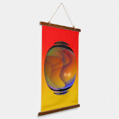 wervelende orb wandtapijt hangend wandkleed (Gebogen)