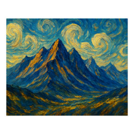 wervelende pieken perfect poster