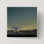 wervelende sterren vierkante button 5,1 cm (Voorkant)