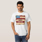 Wervelende Vlag t-shirt (Voorkant volledig)