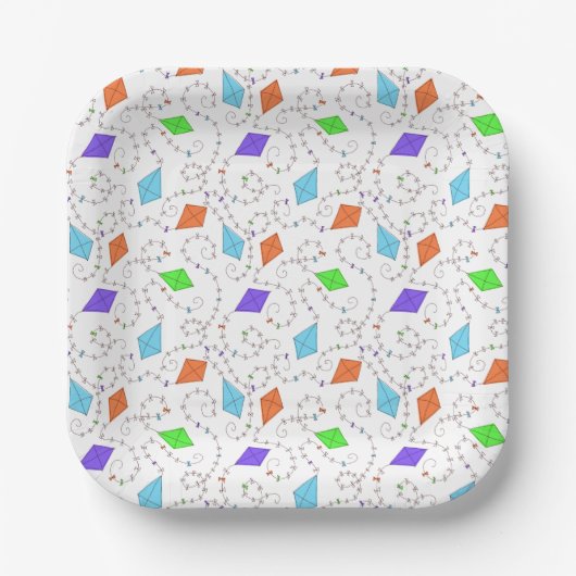 Wervelende vliegers Papier Bord (Voorkant)