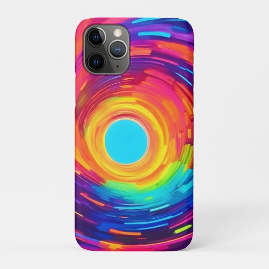wervelende vortex Abstracte kunst Case-Mate iPhone Case (Achterkant)