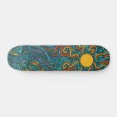 wervelende zon persoonlijk skateboard (Horizontaal)