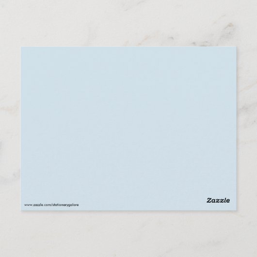 Wervelig hanteert briefkaart (Achterkant)