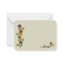  wervelige bloemblaadjes middeleeuwse stijl CC1279