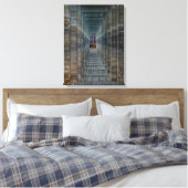Werveling canvas afdruk (Insitu (Slaapkamer))