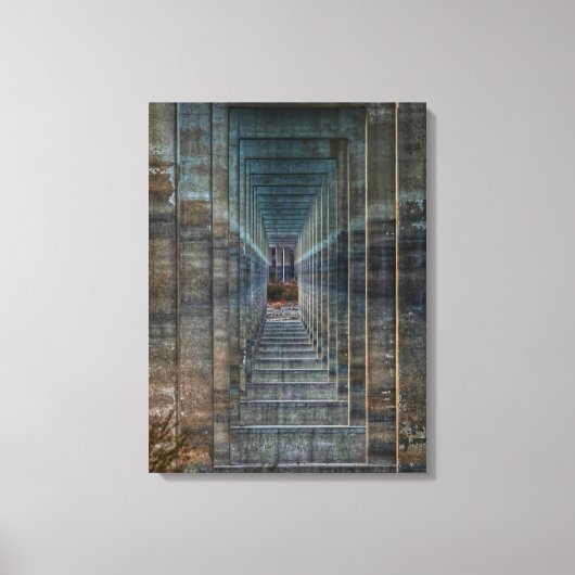 Werveling canvas afdruk (Voorkant)