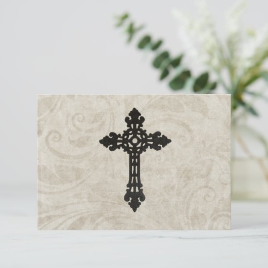  werveling Catholic Cross RSVP (Staand voorkant)
