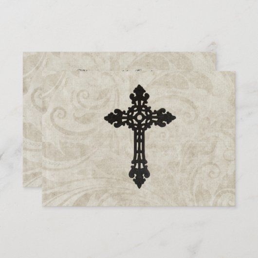  werveling Catholic Cross RSVP (Voorkant / Achterkant)