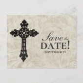  werveling Katholiek Kruis Save the Date Aankondigingskaart (Voorkant)