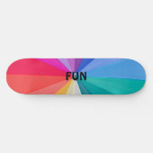 WERVELING VAN KLEUREN 8,5" SKATEBOARD (Horizontaal)