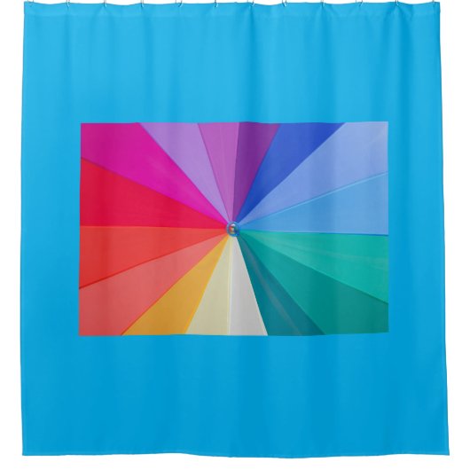 werveling van kleuren op douchegordijn (Voorkant)