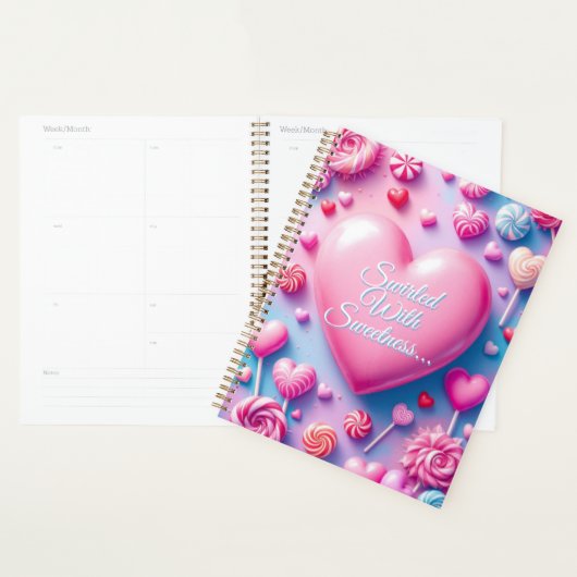 Werveling van Zoete Genegenheid Planner (Display)