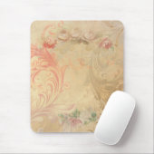  wervelingen bloemenmousepad muismat (Met muis)