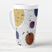 Wervelingen en cirkels Mok (Linkerhoek)