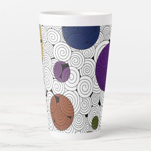 Wervelingen en cirkels Mok (Voorkant)