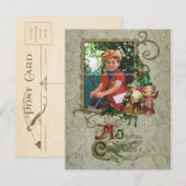  wervelingen en Holly fotokaart Briefkaart (Voorkant / Achterkant)