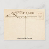  wervelingen en Holly fotokaart Briefkaart (Achterkant)