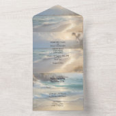 wervelingen en vlinders all in one uitnodiging (Binnen)