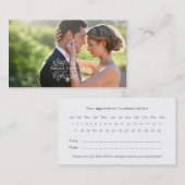 wervelingen Herinnering afspraak Kaart Afsprakenkaartje (Voorkant / Achterkant)