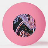Wervelingen in roze pingpongbal (Voorkant)