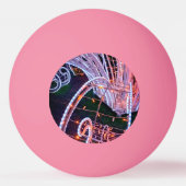Wervelingen in roze pingpongbal (Achterkant)