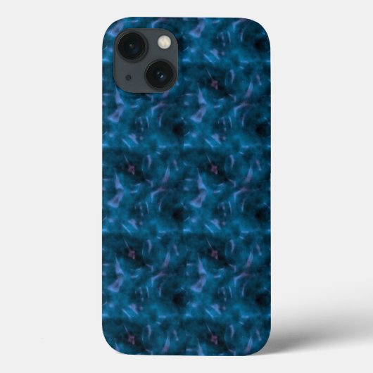 Wervelingen in tinten blauw Case-Mate iPhone case (Achterkant)