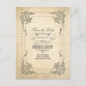 wervelingen lijst Oud Sla de datum briefkaarten (Voorkant)