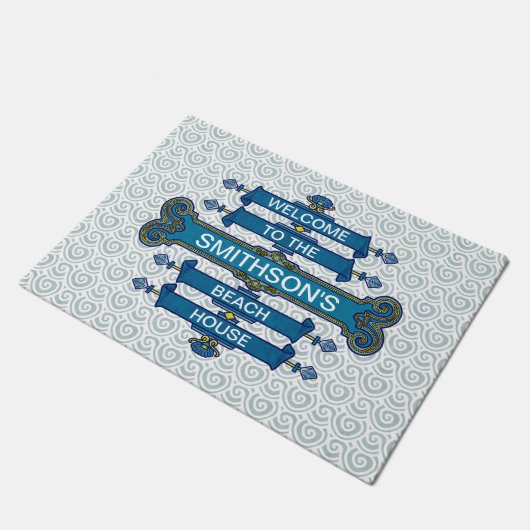 Wervelingen van de Kammossel van het Teken van het Deurmat (Schuin)