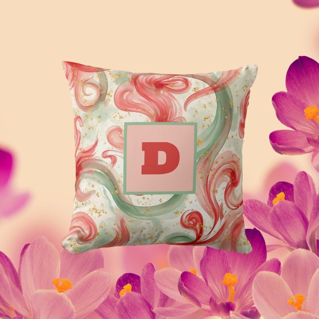 Wervelingen van levendige expressie kussen (Creator heeft geüpload)