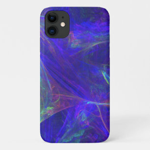 Wervelingen van levendige kleuren Abstract roze gr Case-Mate iPhone Case