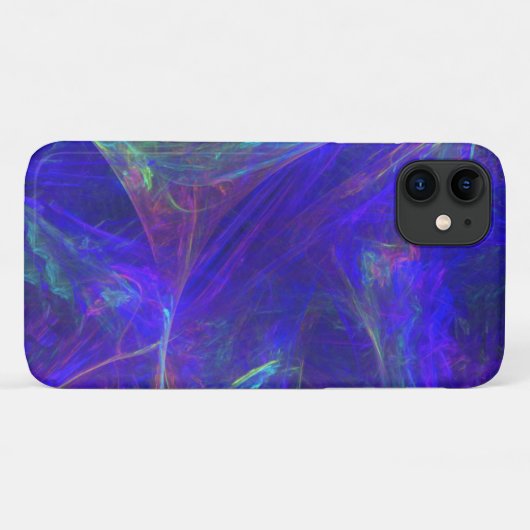 Wervelingen van levendige kleuren Abstract roze gr Case-Mate iPhone Case (Achterkant (horizontaal))