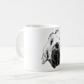 wervelkolom-embleem koffiemok (Voorkant links)