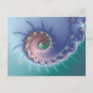 wervelkolom - fractaal Briefkaart