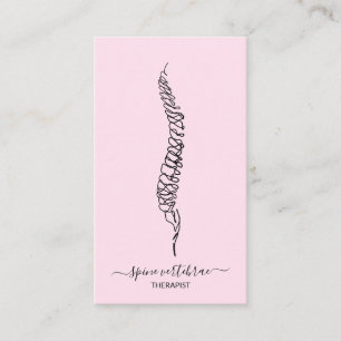 Wervelkolom orthopedische artsen visitekaartje