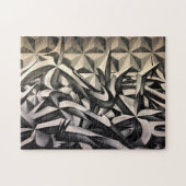 wervelkunst legpuzzel (Horizontaal)