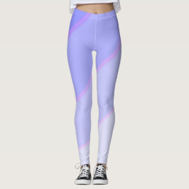 Wervelpatroon pastel ombre Lila Leggings