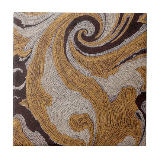 wervelsteen tegeltje (Voorkant)