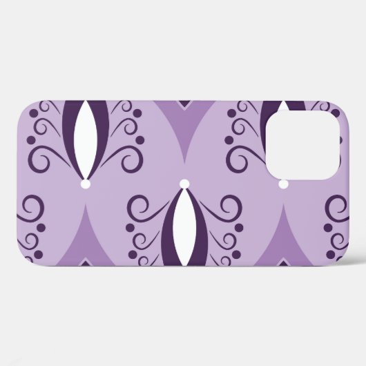 wervelt  geometrische naadloze kunst Case-Mate iPhone case (Achterkant (horizontaal))