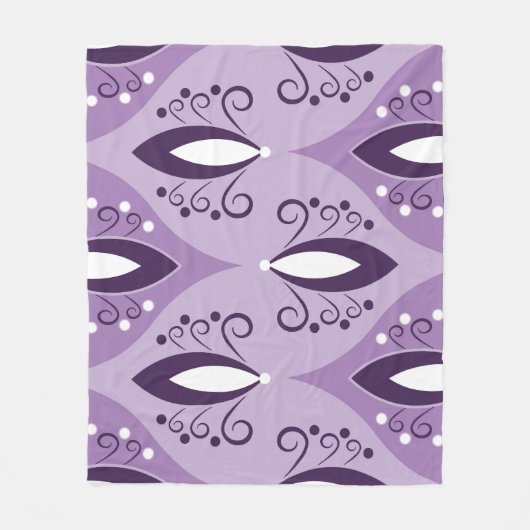 wervelt geometrische naadloze kunst fleece deken (Voorkant)