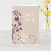 wervelt veel geluk kaart (Gele Bloem)