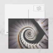 werveltrap briefkaart (Voorkant / Achterkant)